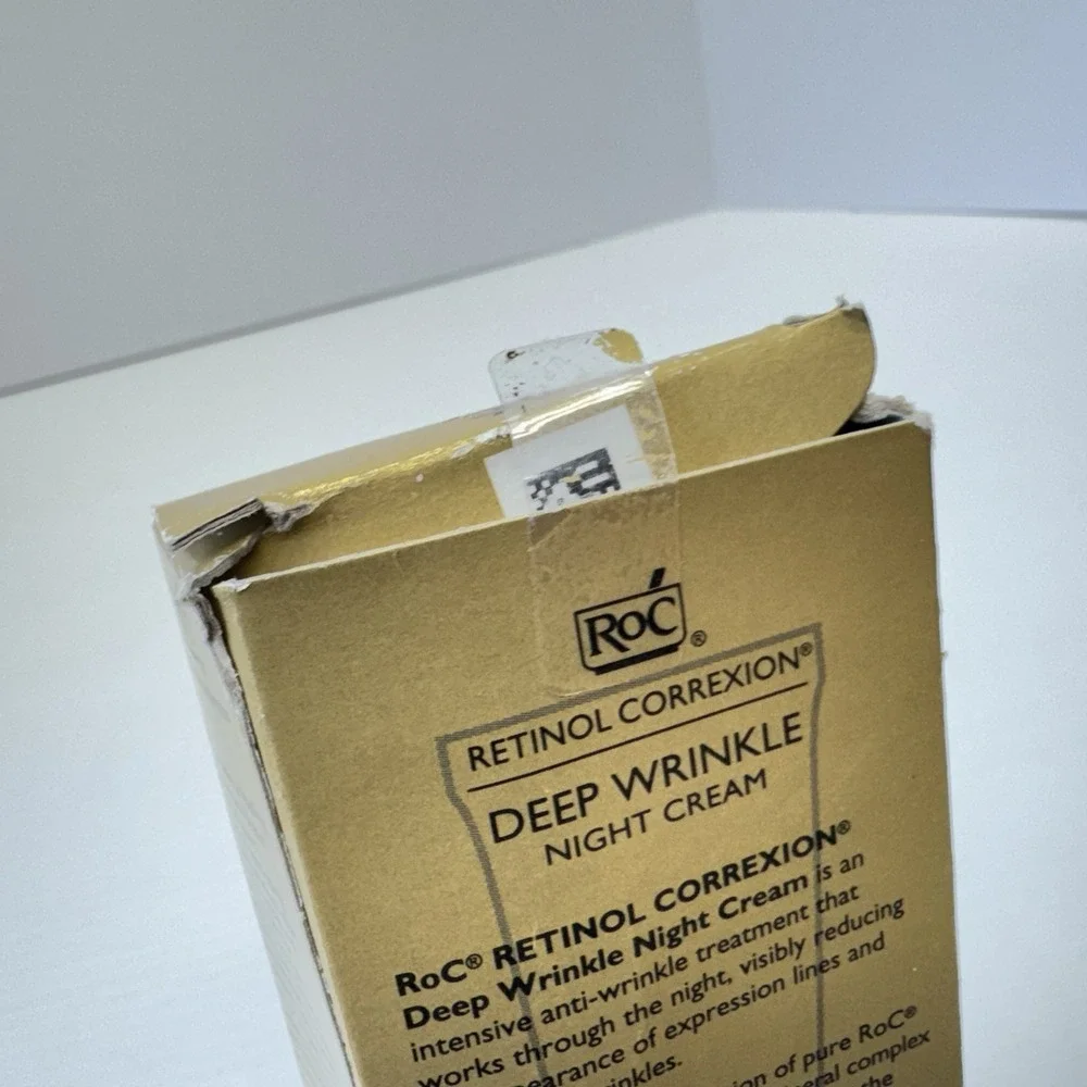 ROC RETINOL CORREXION DEEP WRINKLE NIGHT CREAM NEW BOX 1 oz ANTI WRINKLE LINES